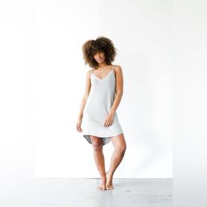 RIOT THEORY Willow Nightie In Grey Size XS